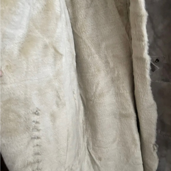 Newport News Genuine Leather Suede Coat with Acryllic lining XL - Picture 8 of 9